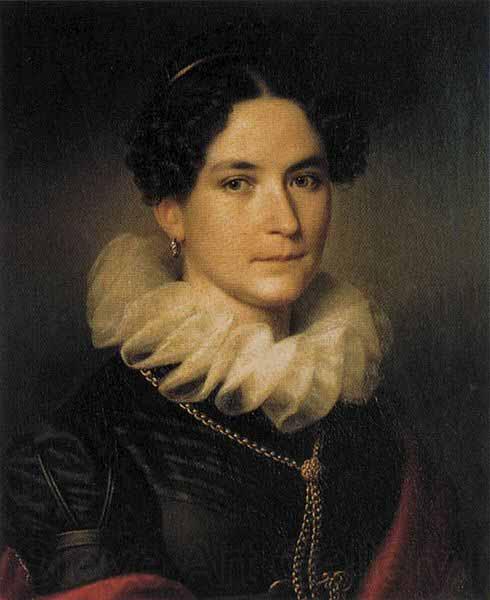 Johann Peter Krafft Maria Angelica Richter von Binnenthal Norge oil painting art